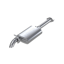 2000-2006 Jeep Wrangler (TJ) 4-cyl 2.5L, 6-cyl 4.0L 2,5'' Catback Sportavgassystem Singleutblås Off-Road Turn Down T409 MBRP